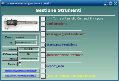 PannelloConfigurazione